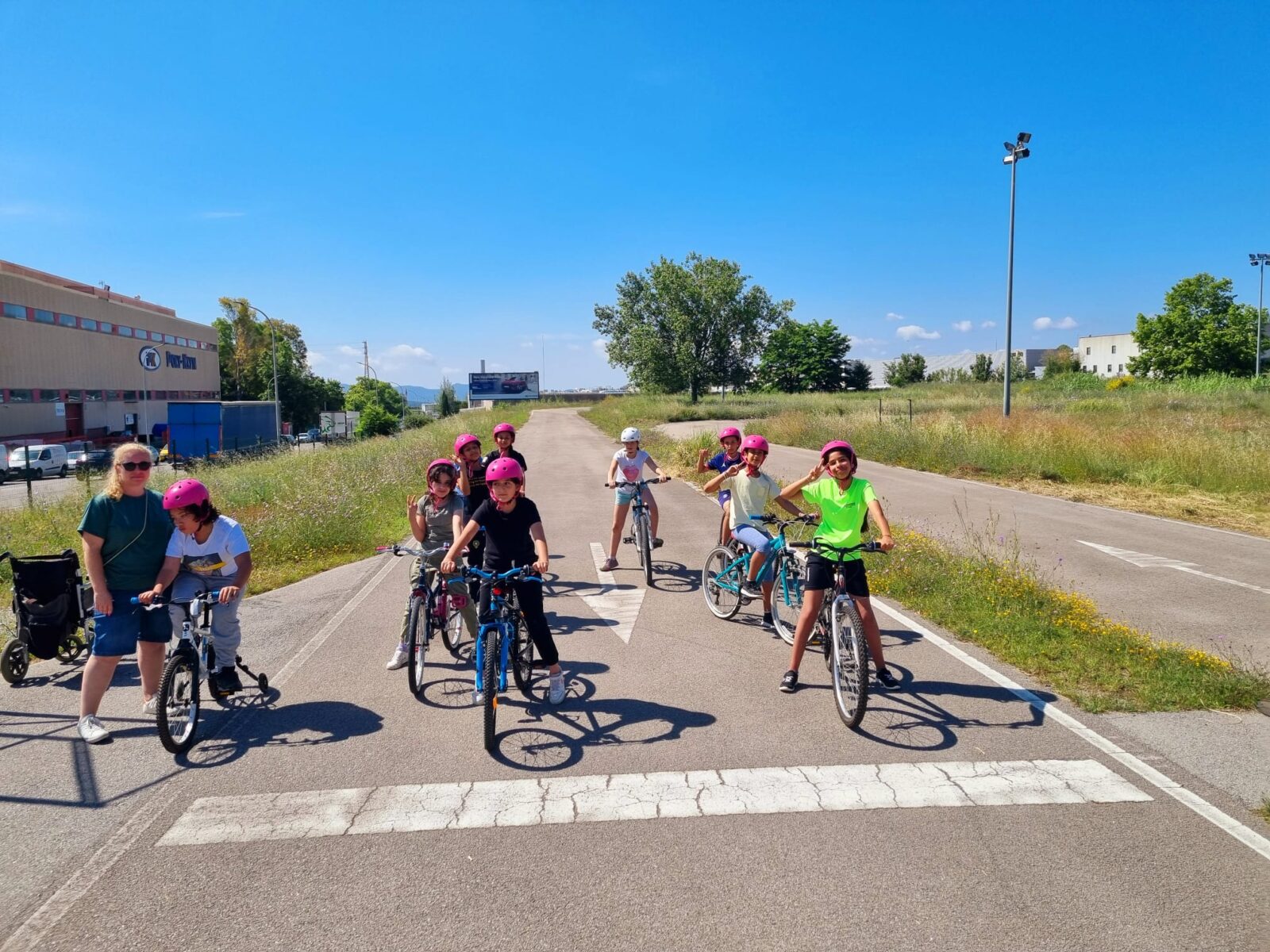 Sortida de ciclisme de 5è al circuit municipal de ciclisme